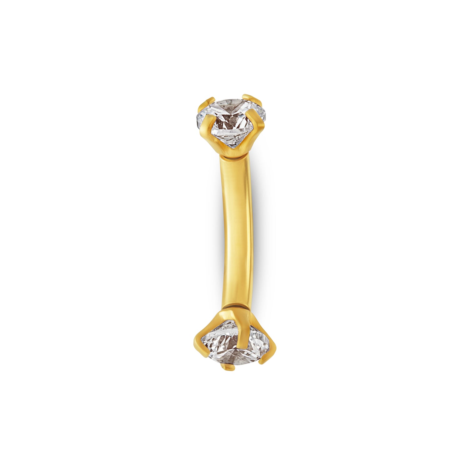 gold gem rook barbell bar