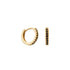 Imogen Gold & Black Midi Huggies - Shop Cameo Ltd