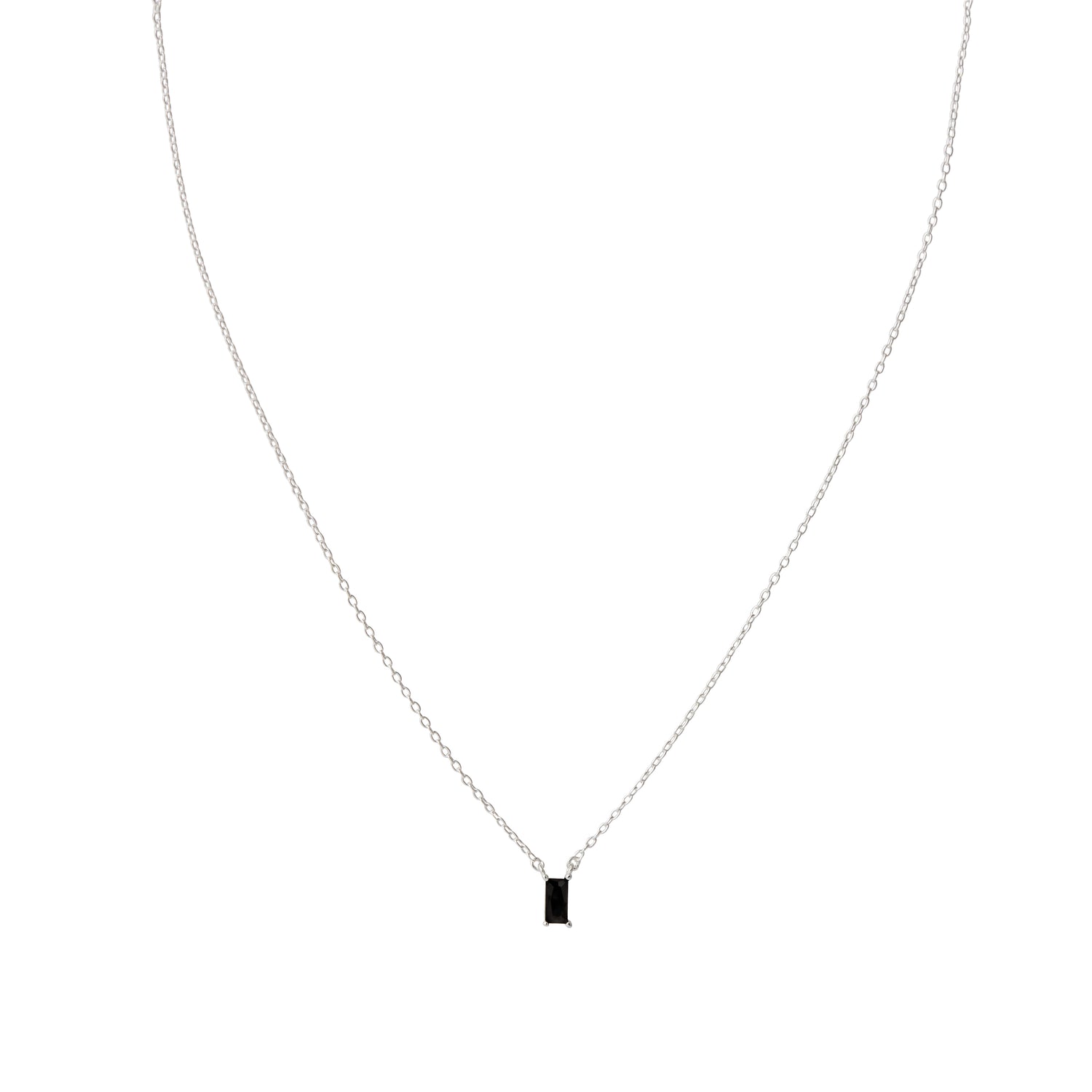Jude Black & Silver Necklace - Shop Cameo Ltd