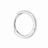 Miranda Plain Conch Hoop Silver - Shop Cameo Ltd
