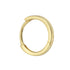 Miranda Plain Conch Hoop Gold - Shop Cameo Ltd