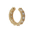 amy gold gem ear cuff