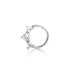 Silver Heart Segment Ring - Shop Cameo Ltd