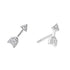 Robyn Silver Arrow Stud Earrings - Shop Cameo Ltd