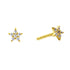Skylar Gold Star Stud Earrings - Shop Cameo Ltd
