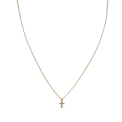 Sadie Cross Gold Necklace - Shop Cameo Ltd