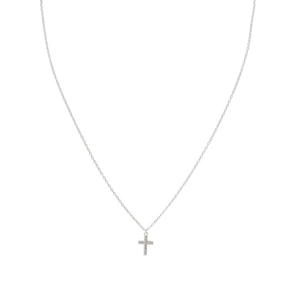 Sadie Cross Silver Necklace - Shop Cameo Ltd