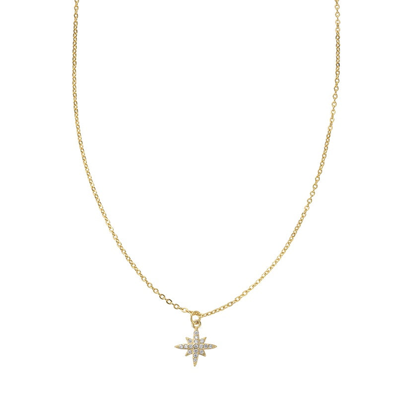 Marilyn Stardrop Necklace Gold - Shop Cameo Ltd