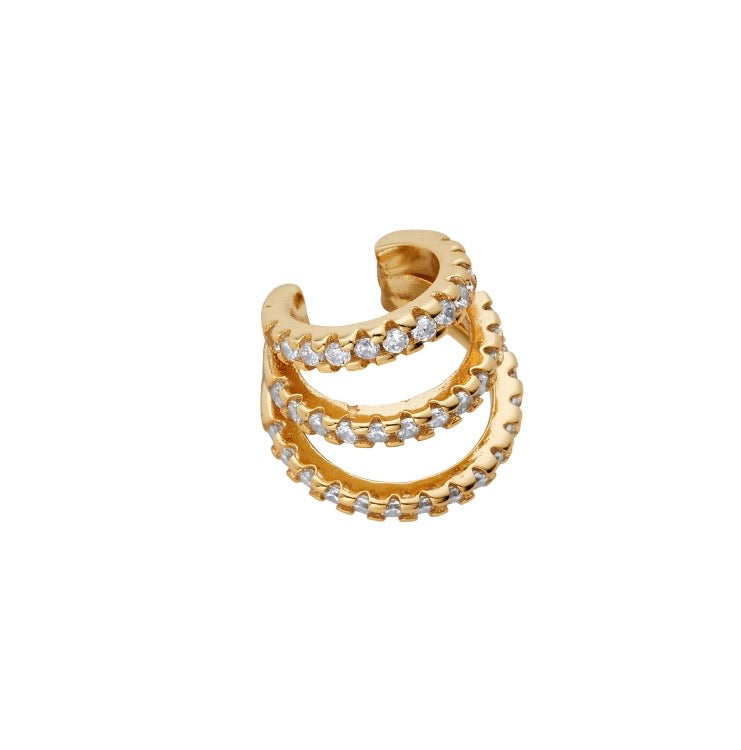 Bella Gold Ear Cuff - Shop Cameo Ltd