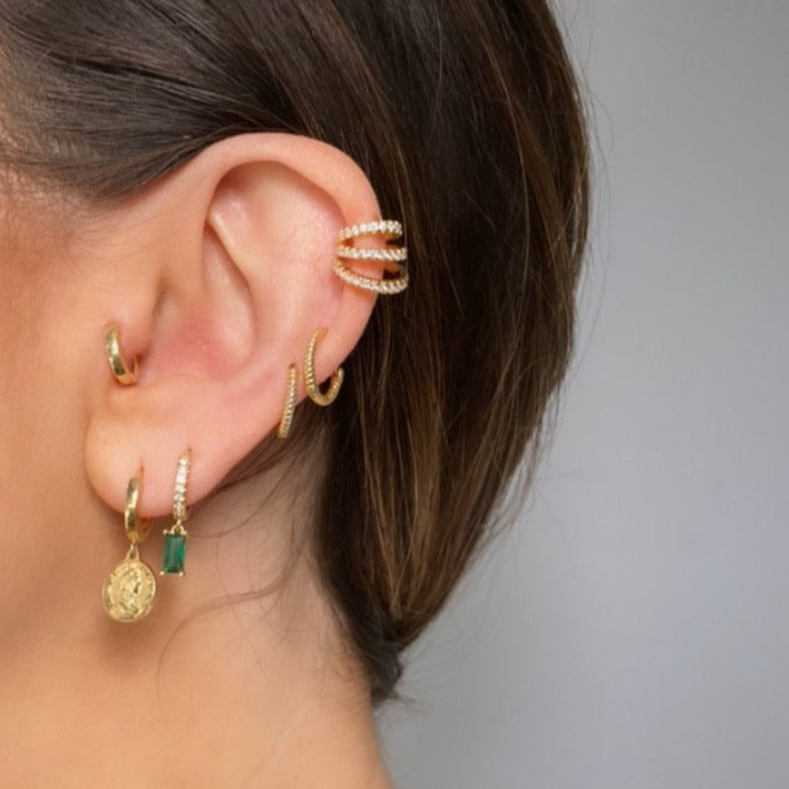 Bella Gold Ear Cuff - Shop Cameo Ltd